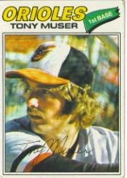 1977 Topps Baseball Cards      251     Tony Muser